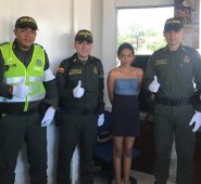 La pequeña pasa sus vacaciones en Cúcuta. Policía Nacional