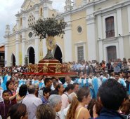 Las festividades se iniciaron con una eucaristía en la catedral de Santa Ana. Cortesía