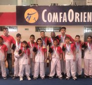 En masculino la delegación motilona sumó 52 medallas en las diferentes categorías y clasificó a siete deportistas al torneo Suramericano. Cortesía