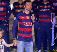 Luis Enrique había abandonado de urgencia "por motivos familiares de fuerza mayor" la concentración de la selección española el 26 de marzo.
AFP