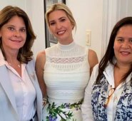 La hija del presidente estadounidense arribará al país en horas de la noche. Colprensa