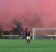 Las tribunas del general Santander vivieron una verdadera fiesta de color, cánticos y paz con las hinchadas de ambos equipos. Mario Caicedo