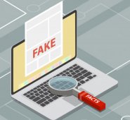 Redes sociales y noticias falsas o cadenas.  Freepik