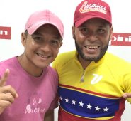 Se conocieron hace más de 14 años en un concurso de talentos. Celmira Figueroa