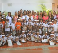 Los pequeños recorrieron las instalaciones y aprendieron sobre la impresión del periódico. Giovanny Rojas