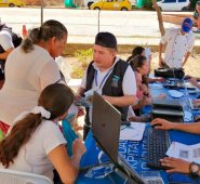 La jornada duró más de cuatro horas. Cortesía