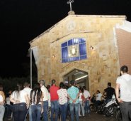 La comunidad asistió a la misa, en la iglesia Nuestra Señora de Torcoroma. Alfredo Estévez