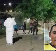 En la calle 18 con avenida 22, del barrio Simón Bolívar, fue asesinado la noche del 24 de agosto, Luis Antonio Vergel Bayona, de 49 años, quien trabajaba en la construcción de la doble calzada Pamplona-Cúcuta. Archivo y Cortesía