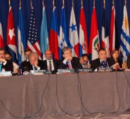 Reunión de cancilleres alrededor del Tratado Interamericano de Asistencia Recíproca (TIAR) que se adelanta en New York, Estados Unidos. Colprensa