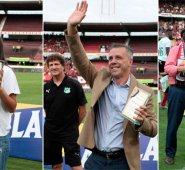 La tenista María Camila Osorio y el entrenador Lucas Pusineri y su asistente técnico Rubén Tanucci, artífices de sacar de la segunda división al Cúcuta Deportivo. Édgar Cusgüen