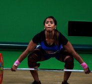 Solís es una de las máximas representantes de Colombia en las pesas. Colprensa