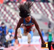 Caterine Ibargüen. AFP