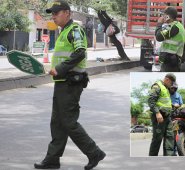 Los uniformados estarán en la ciudad por espacio de treinta días, luego irán a otra ciudad.  Ellos verificarán que los conductores tengan en regla su documentación y la del vehículo.  César Obando