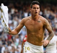 James marcó en el minuto 90+2. AFP