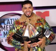 Este año y por primera vez, Anuel AA obtuvo siete nominaciones. Cortesía