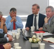 Carlos Baena, viceministro del Trabajo, instó a los jugadores "a no hacer paro". Ministerio de Trabajo