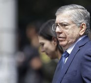 El expresidente César Gaviria defiende al alcalde de Pereira, Juan Pablo Gallo, tras ser suspendido por tres meses por participación política. Archivo Colprensa