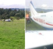 La aeronave fue identificada con la matrícula HK 1598H. Cortesía