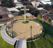 El Cerro de la Cruz es un sitio emblemático para los patienses. Estos son los diseños de la nueva obra. Cortesía