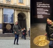 Jessica Lorena Rico Patiño fue la cuota nortesantandereana de estas becas. En total seis docentes de Colombia lograron un cupo.    Cortesía