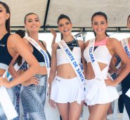 Las reinas están cumpliendo una maratónica agenda. 
 Colprensa