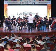El viernes fue el lanzamiento oficial de la plataforma digital estoyenlafrontera.com. El evento estuvo amenizado por la banda sinfónica Batuta de Villa del Rosario y se llevó a cabo en el teatro Zulima de Cúcuta. César Obando