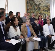 El evento que se realizó en la Comisión de la Verdad. Colprensa