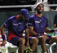 Los tenistas colombianos perdieronr 6-7 (5-7), 7-6 y 10-6 (‘match tie-break) con la pareja sudafricana Raven Klaasen y el neozelandés Michael Venus en la semifinal. Colprensa