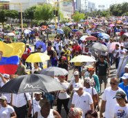 Culminadas las marchas del pasado jueves, fueron muchas las falsas noticias que circularon en redes sociales y que desataron el pánico en varias ciudades del país.  Colprensa