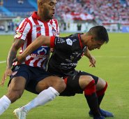 Cúcuta deportivo cayó 1-0 ante el Junior en Barranquilla por la quinta fecha de los cuadrangulares y quedó sin posibilidades de un cupo para ir a disputar la final. Colprensa