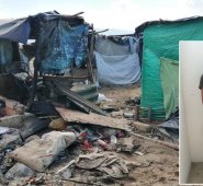 En este punto de la invasión de venezolanos recicladores ocurrió el ataque de los hermanos al hombre. Wilfredo Maiker Vargas Verastegui fue capturado. 
 Laura Serrano / Cortesía
