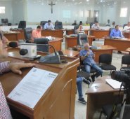 Yonny Pascual Contreras le dijo al Concejo que a partir de la próxima semana se reanudarán los trabajos.
 Cortesía