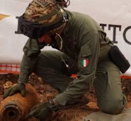 La bomba fue desactivada por los artificieros del ejército  Internet