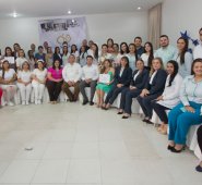 Coordinadores y líderes de procesos de la Clínica Santa Ana. Cortesía