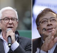 Senadores Jorge Enrique Robledo y Gustavo Petro. Archivo