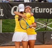Para María Camila Osorio será su cuarto año participando en esta competencia.
 @Colombiatennis