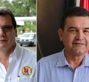 Mauricio Franco, secretario de Seguridad Ciudadana de Cúcuta, y Jorge Omar Gandolfo, secretario de Planeación de Cúcuta.
Archivo