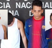 Los capturados se fueron a la cárcel. Cortesía