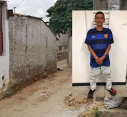 En esta calle del barrio Carora ocurrió la riña de los dos hombres. José Antonio Rojas ne la foto pequeña. Cortesía