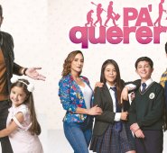 Parte del elenco de Pa' quererte. Cortesía