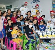 Pacientes con cáncer y del hospital de Cúcuta recibieron regalos. Alfredo Estévez