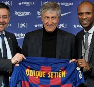 Setién firmó por los próximos dos años y medio hasta junio de 2022.
AFP