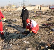 Teherán había negado durante al menos dos días la hipótesis de que el avión hubiese sido derribado por un misil. AFP