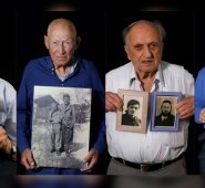 Varios sobrevivientes del holocausto nazi hablaron sobre el sufrimiento en los campos de concentración. AFP