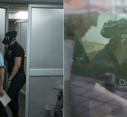 Más de ocho horas duró el allanamiento del CTI a las oficinas de Imsalud. Juan Pablo Cohen