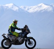 Edwin Straver sufrió una caída en la undécima etapa del Rally Dakar-2020 en Arabia Saudita, el pasado 16 de enero.
AFP