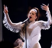 Rosalía ganó con "El mal querer" como mejor álbum latino de rock, urbano o alternativo. AFP