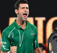 Djokovik venció en semifinales al siete veces campeón, Roger Federer. AFP