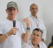 Se ha brindado acompañamiento permanente a los 89 excombatientes residentes en el ETCR de Santa Lucía. Colprensa