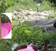 Junto al cuerpo del hombre, quien no fue identificado, quedó un bolso y una gorra negra. Colprensa